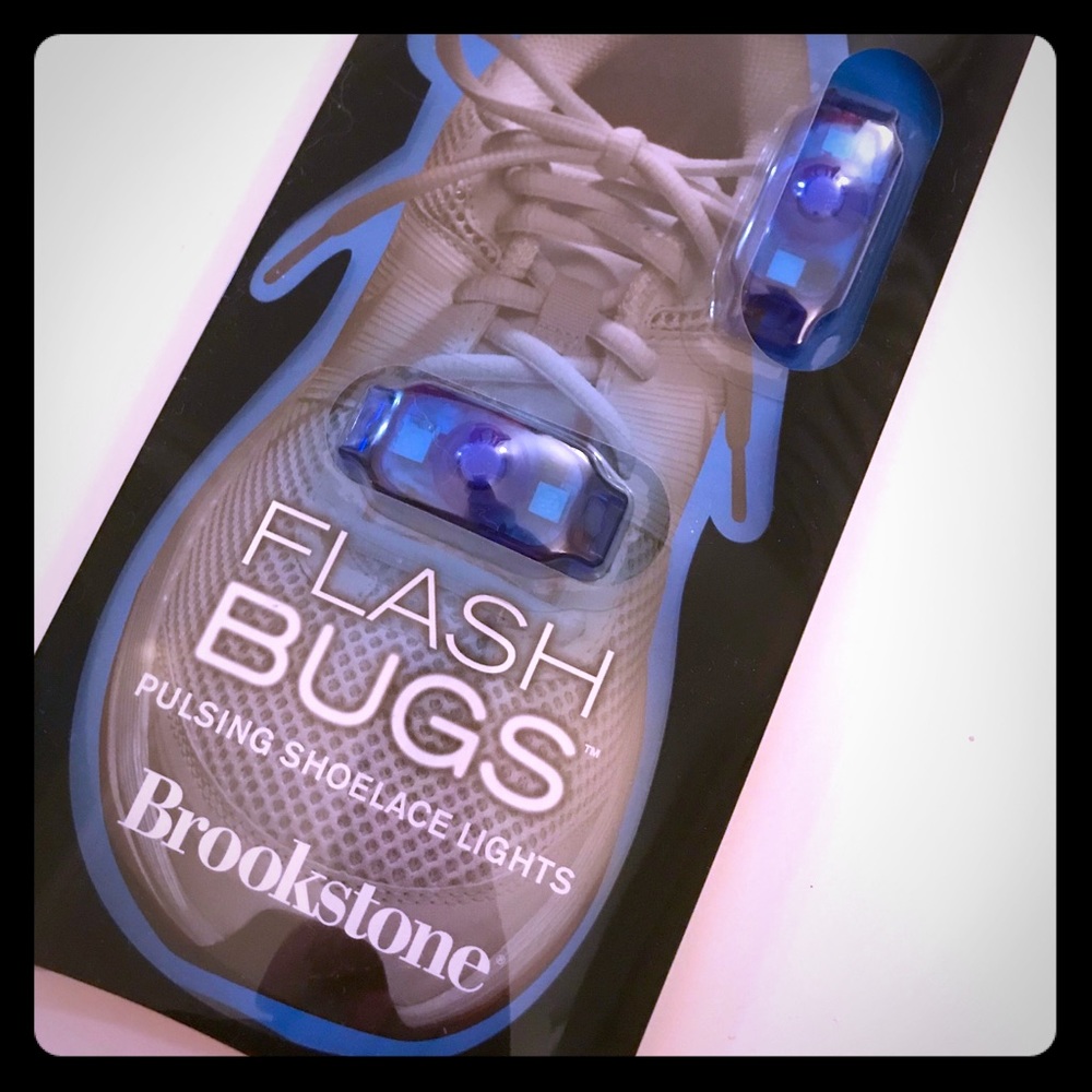 Brookstone “Flash bugs” for outdoor evening runs